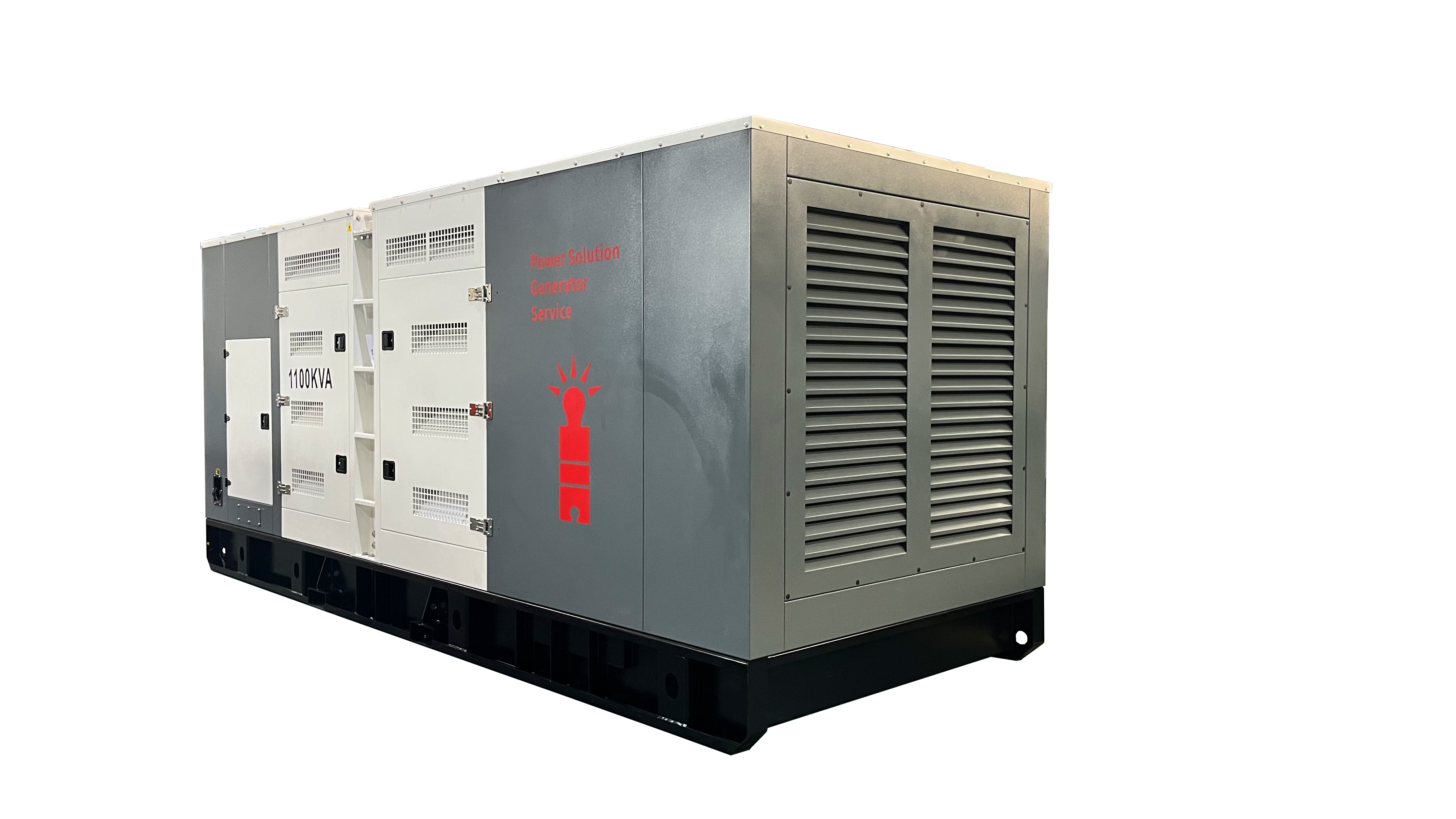 DIY-P1100A 1100KVA STANDBY Power Diesel Generator, установленная Perkins 4008tag2a