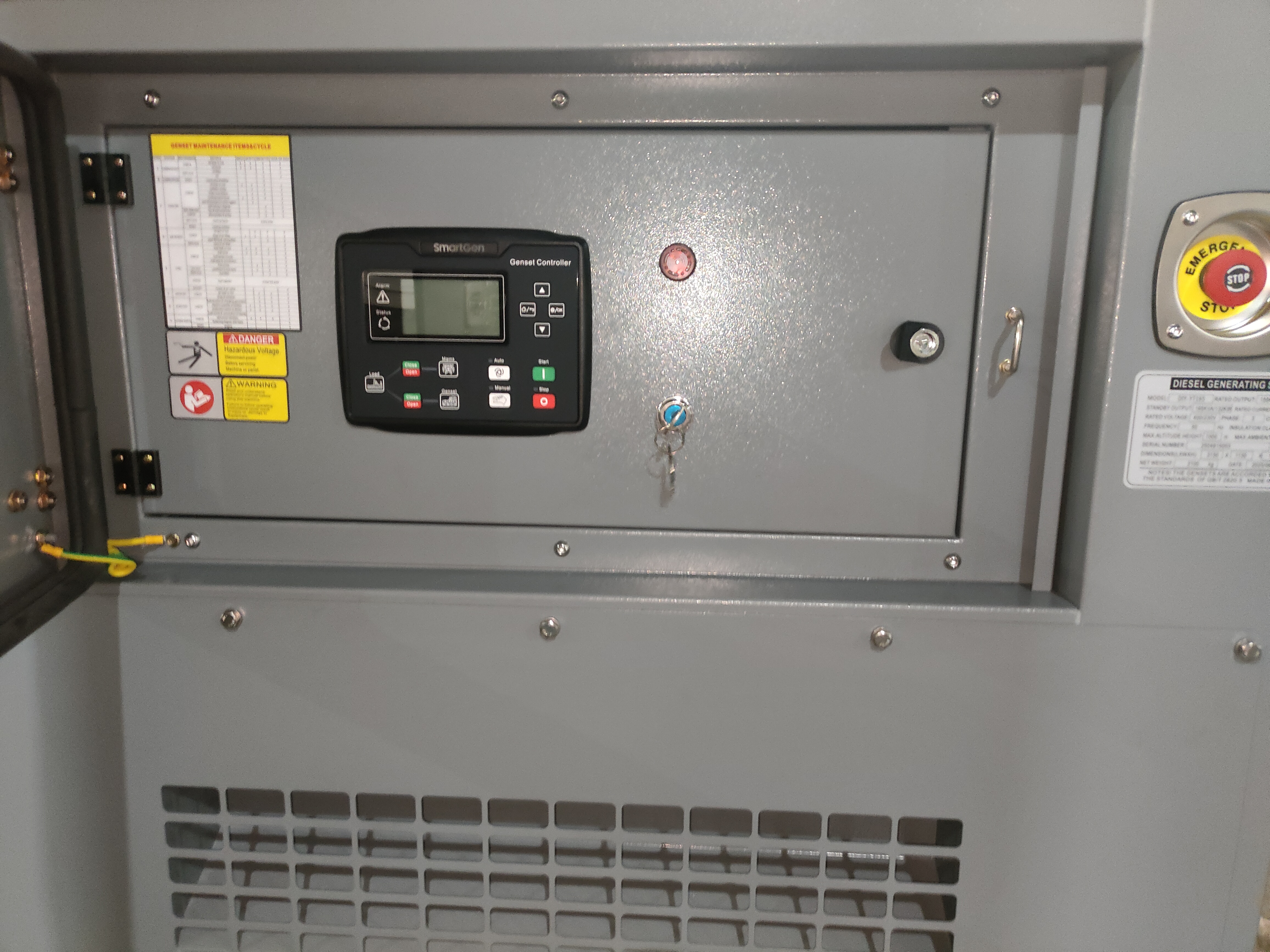 DIY-DP165 YTO LR6B3L-15 Дизель-генераторная установка 120 кВт 150 кВА 50 Гц